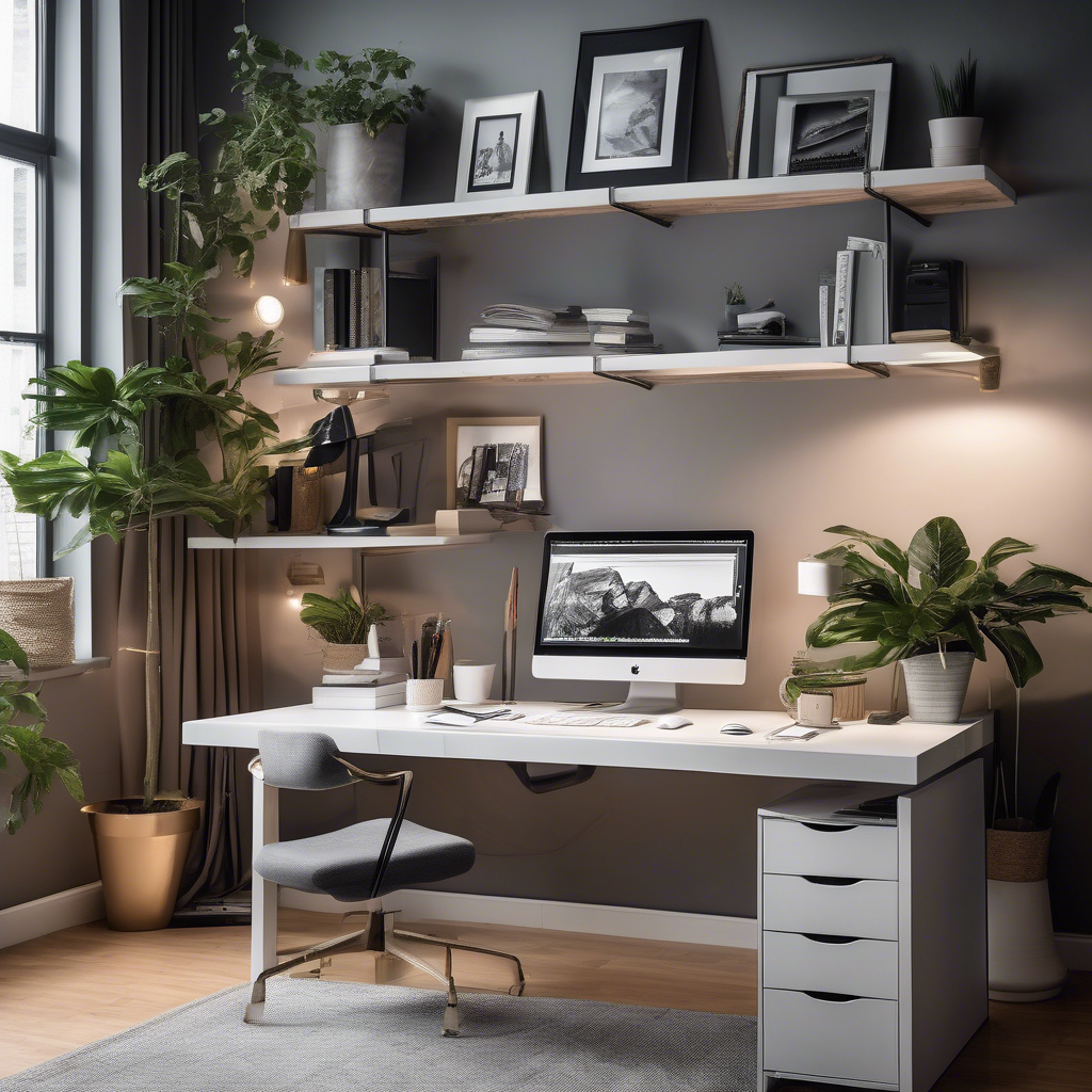 Innovative Ideas for Organizing Your Home Office - Content Illustration